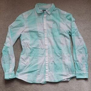 EUC Tommy Hilfiger Blouse, 100% Cotton, Size S